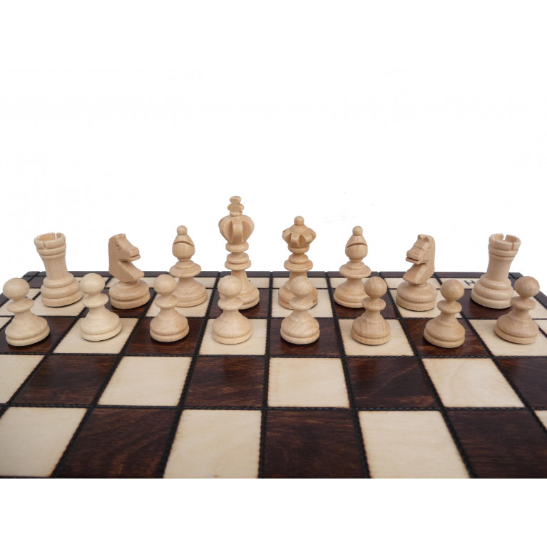 Összecsukható fa sakk 350*350 PL122A